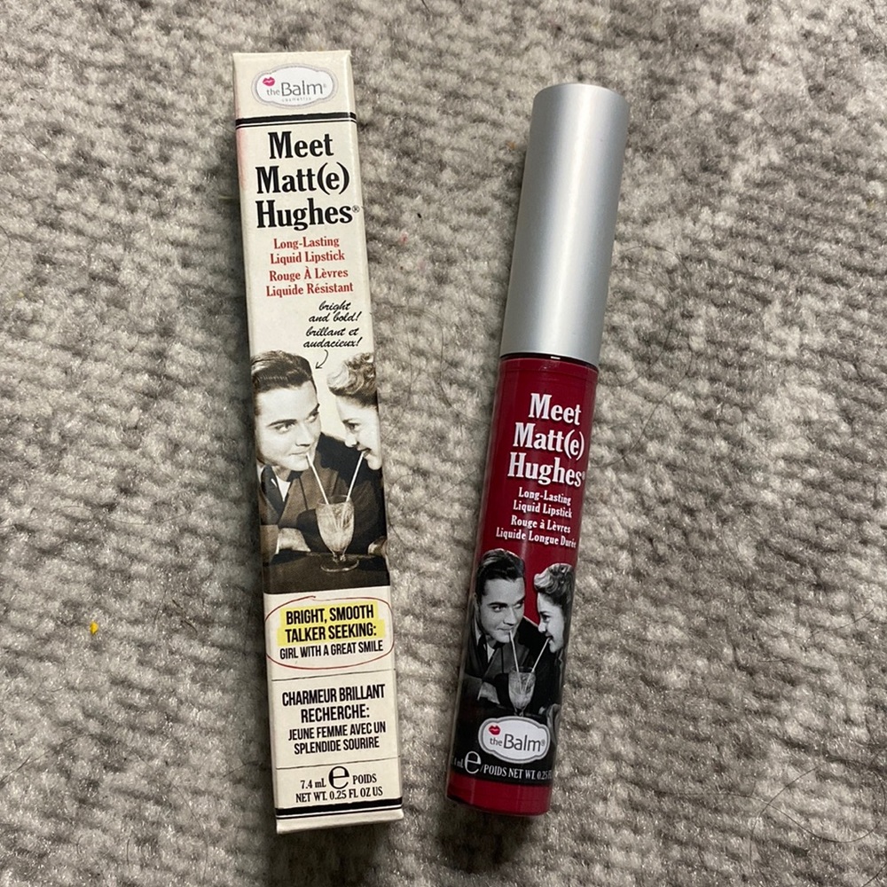 The balm meet matte Hughes liquid lipstick
